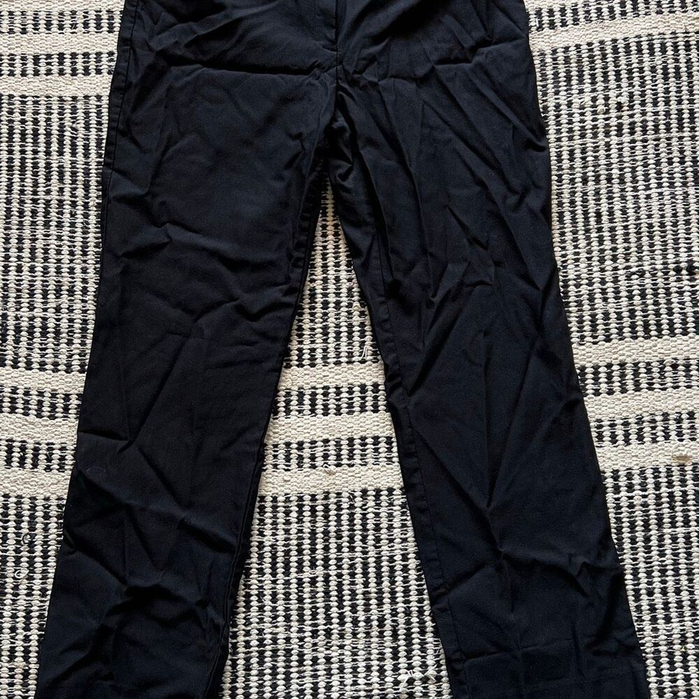 Charter Club Size 14 Classic Fit Black Pants Casual Pants - Picture 4 of 6